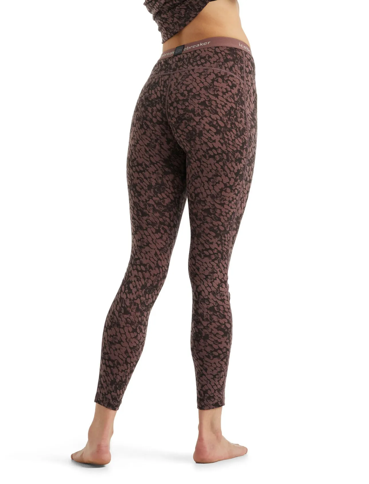 Icebreaker Women's Merino 200 Oasis Thermal Leggings Forest Shadows