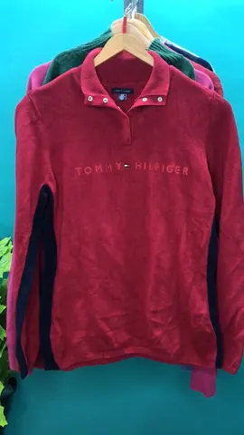 Tommy helfiger round and V-neck sweaters