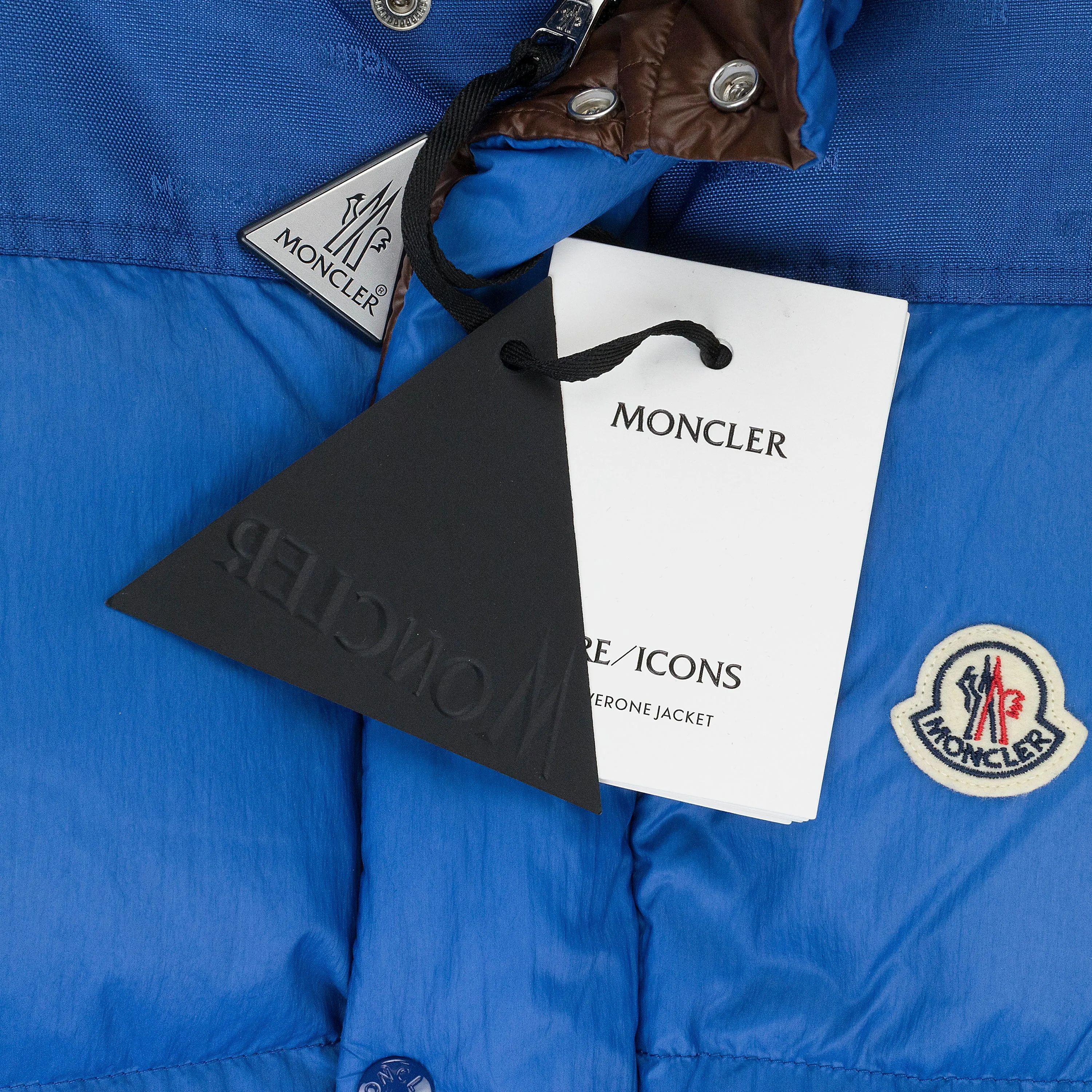 VERONE BLUE/BROWN DOWN & PUFFER JACKETS